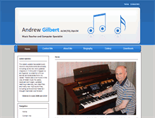 Tablet Screenshot of andrew-gilbert.com